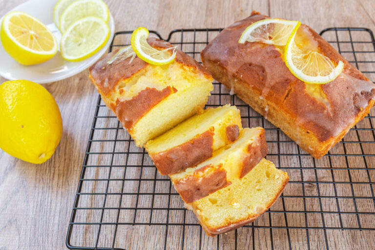 Gluten free Lemon Drizzle Loaf Cake