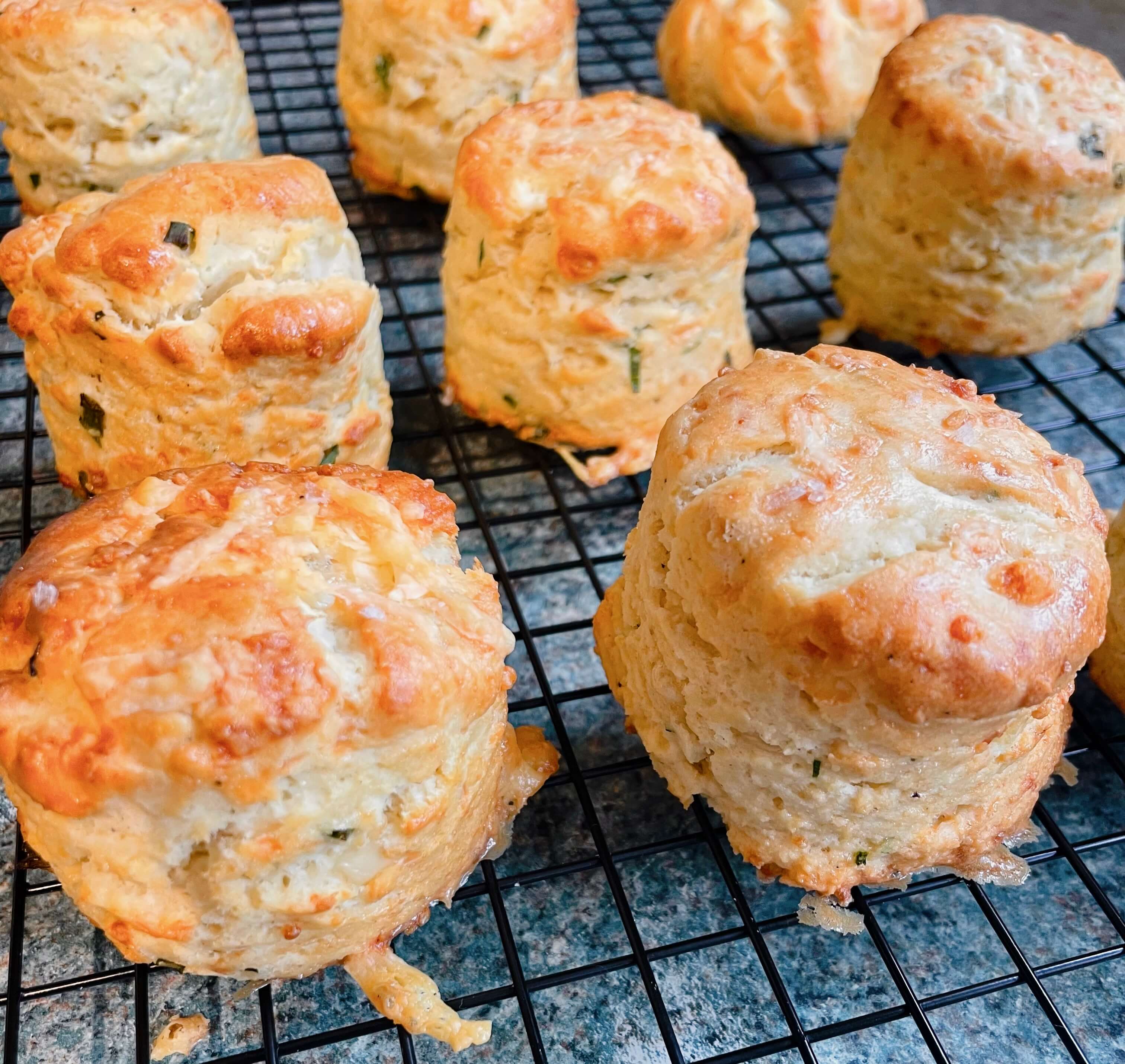 Ultimate Gluten Free Cheese and Chive Scones